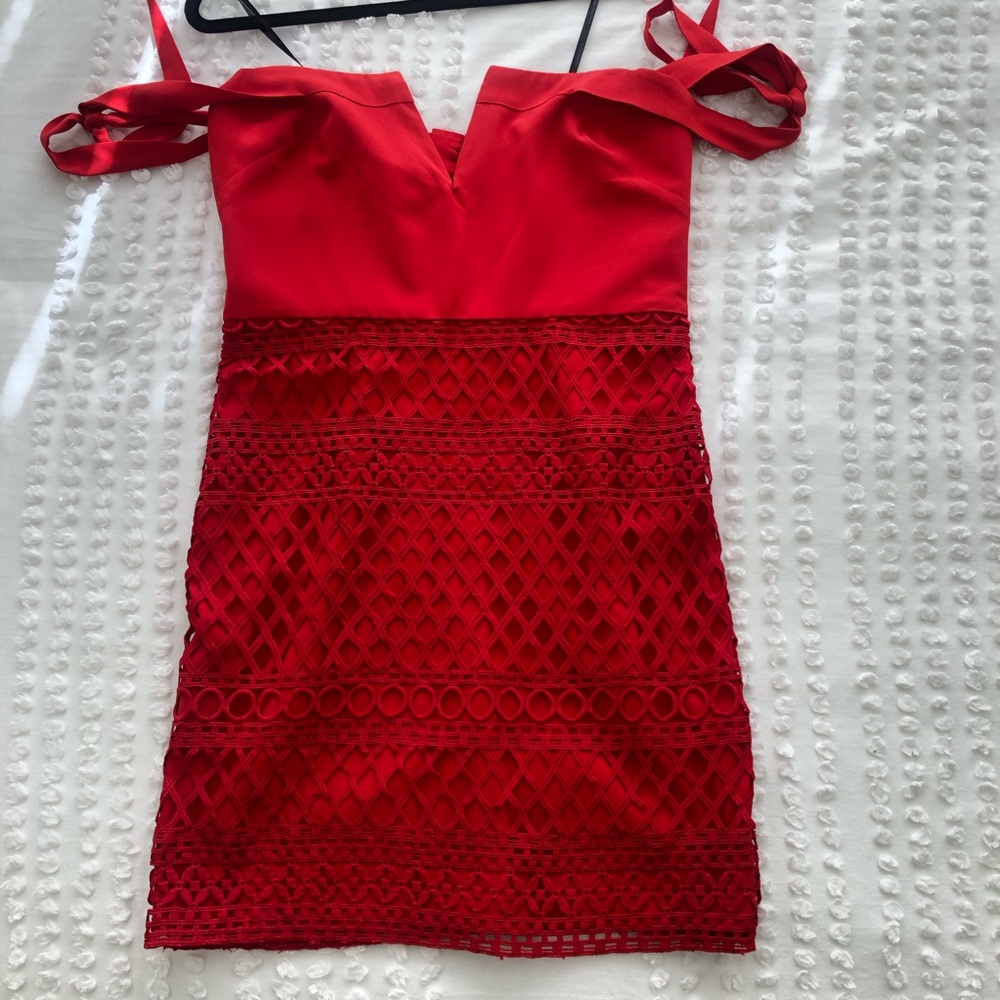 Revolve Stylestalker Jackson Off the Shoulder Mini Dress - Picture 5 of 12